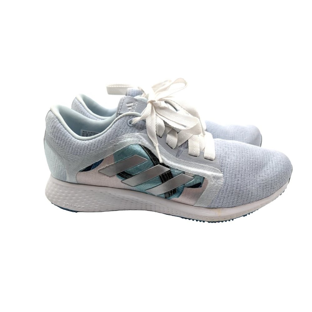 Adidas Womens Edge Lux 4 FZ3156 Gray Running Shoes Sneakers Size 11 1/2